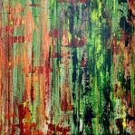 TOILE ABSTRACTION 7 80X80